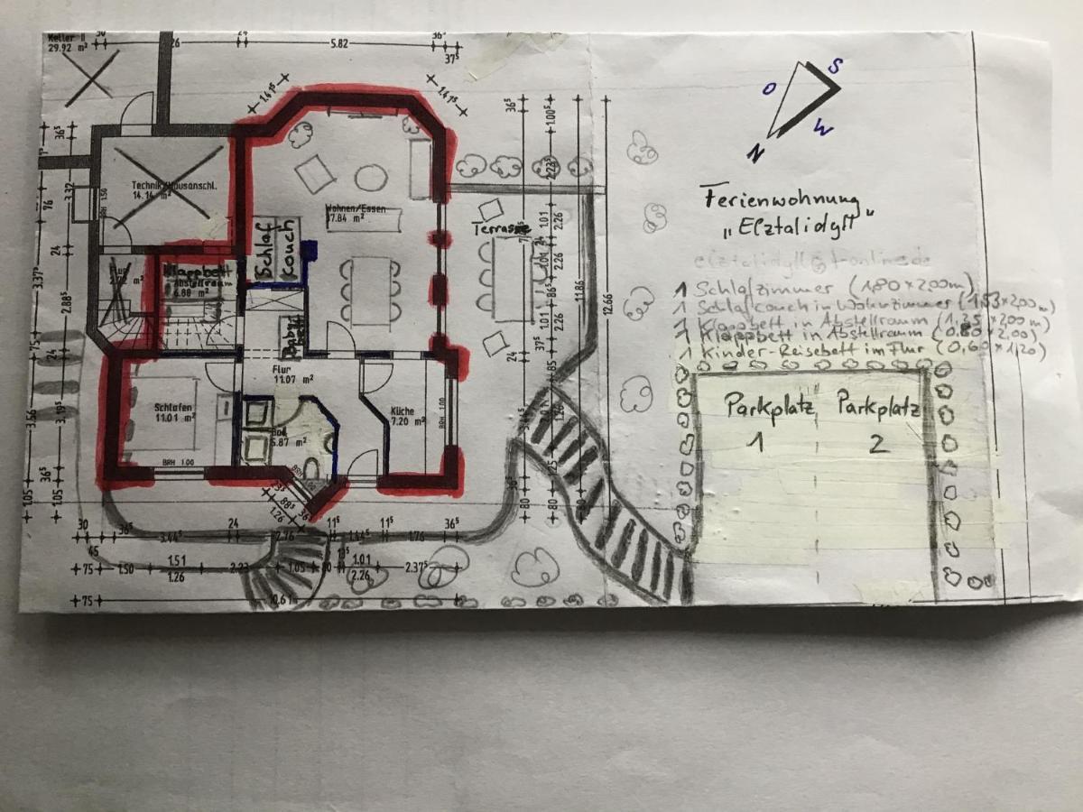 Attraktive Wohnung-elztalidyll-zwischen Mosel,nürburgring Und Burg Eltz Kollig